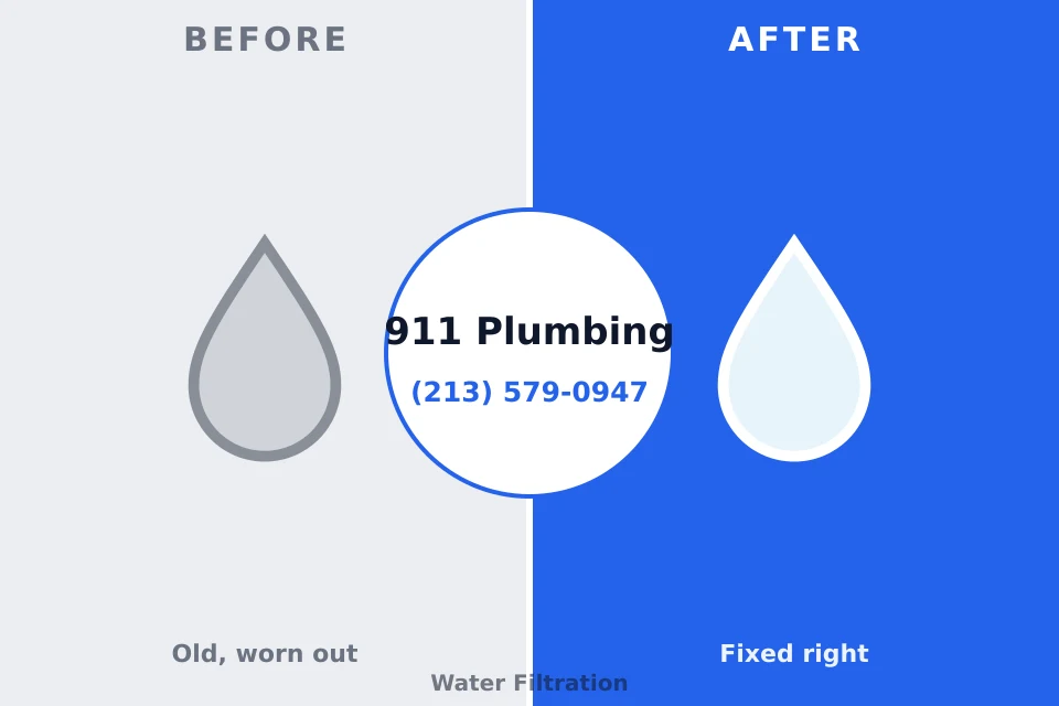 Before and after: plumbing company Estill, SC